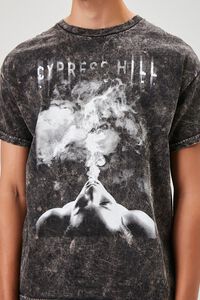 BLACK/MULTI Cypress Hill Graphic Acid Wash Tee, image 5