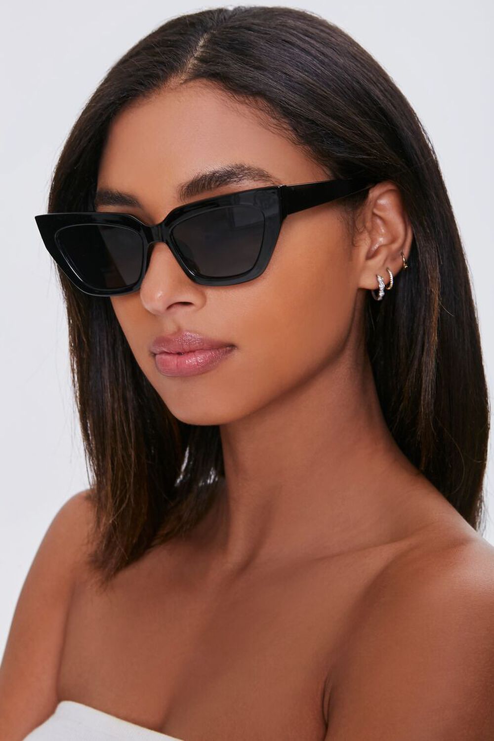 Tinted Cat-Eye Sunglasses, image 1