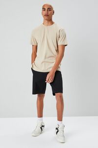 BLACK Pocket Cotton-Blend Shorts, image 5