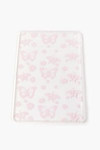 PINK/CLEAR Butterfly Print Case for iPad, image 2