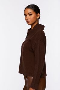 Shawl-Collar Drop-Sleeve Sweater, image 2