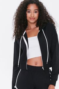 French Terry Zip-Up Hoodie, image 1