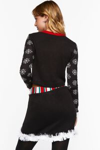 BLACK/MULTI Penguin Sweater & Skirt Set, image 4
