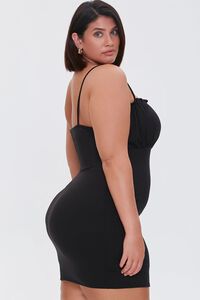 Plus Size Ruched Cami Dress, image 2