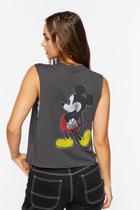 BLACK/MULTI Mickey Mouse Graphic Muscle Tee, image 3
