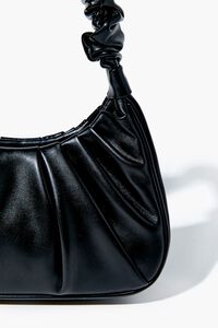 Ruched Baguette Shoulder Bag, image 4