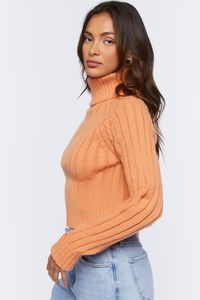 PERSIMMON Ribbed Turtleneck Sweater, image 2