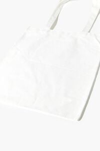 WHITE/MULTI Men Mind Control Graphic Tote Bag, image 3