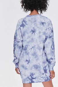 BLUE/MULTI Tie-Dye Floral Graphic Dress, image 3