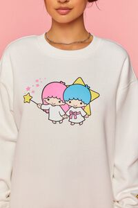 CREAM/MULTI Hello Kitty & Friends Little Twin Stars Pullover, image 5