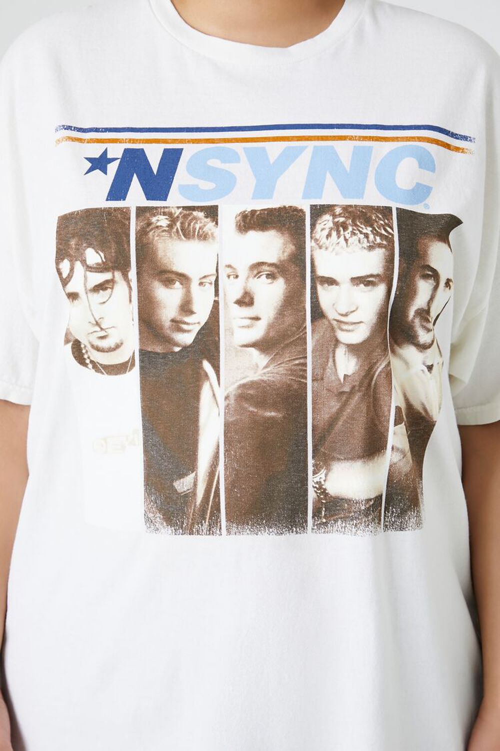 NSYNC Multi Logo T-Shirt - White