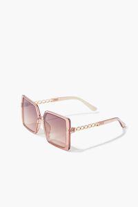 Square Curb Chain Sunglasses, image 4
