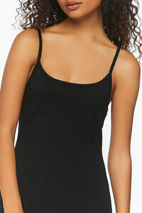 BLACK Fitted Cami Jumpsuit, image 5