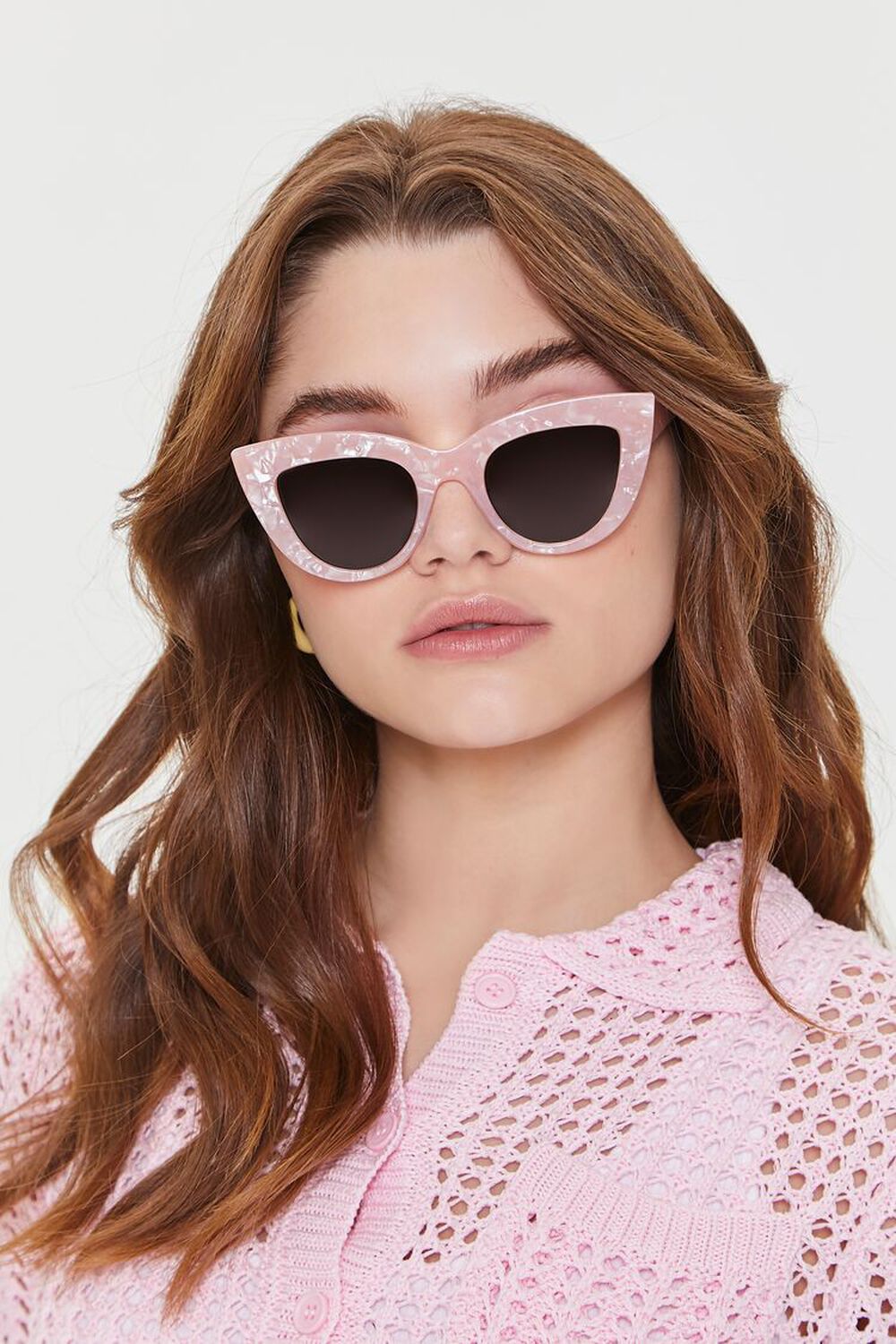 Marble Cat-Eye Sunglasses, image 1