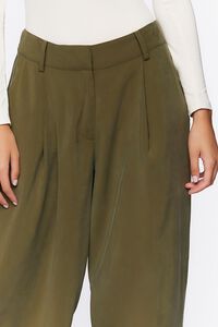 OLIVE High-Rise Wide-Leg Trousers, image 6