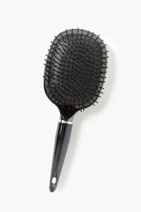 BLACK Reflective Ball-Tip Hair Brush, image 1