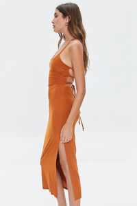 PRALINE Lace-Up Midi Cami Dress, image 2