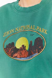 Embroidered Zion Graphic Pullover, image 5