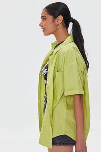 GREEN BANANA Oversized Button-Front Shirt, image 2