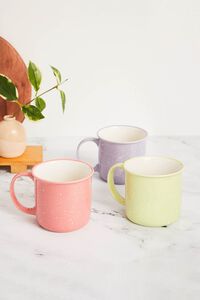 PINK Paint Splatter Ceramic Mug, image 1
