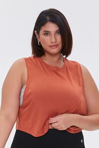 RUST Plus Size Active Muscle Tee, image 5