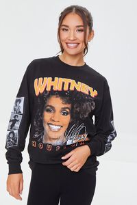 BLACK/MULTI Whitney Houston Graphic Tee, image 1