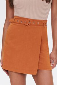 RUST Belted Mini Skirt, image 2