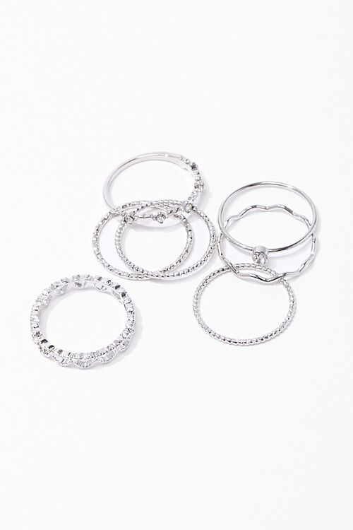 SILVER Assorted Ring Set, image 3