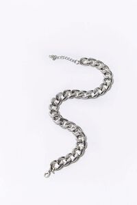SILVER Chunky Chain Necklace, image 3