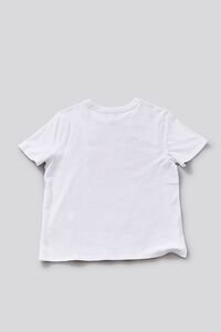 WHITE/MULTI Organically Grown Cotton Proverb Graphic Tee, image 2