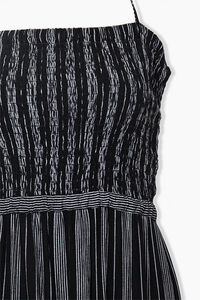 Striped Halter Maxi Dress, image 3