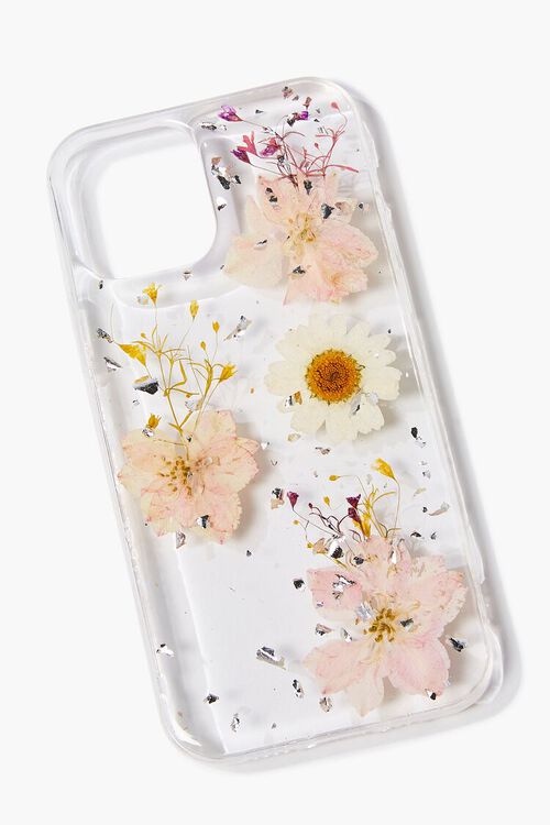 PINK/MULTI Dried Flower Phone Case for iPhone 12, image 2