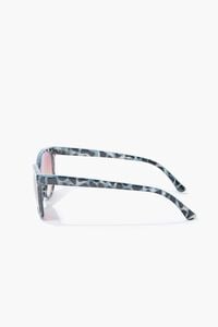 BLACK/MULTI Leopard Cat-Eye Sunglasses, image 3