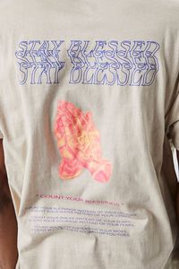 TAUPE/MULTI Count Your Blessings Graphic Tee, image 7