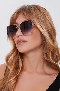 Square Metal Sunglasses, image 1