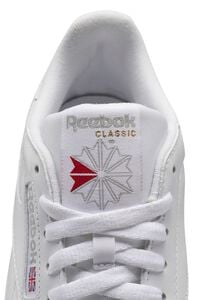 WHITE Men Reebok Classic Leather Shoes, image 5
