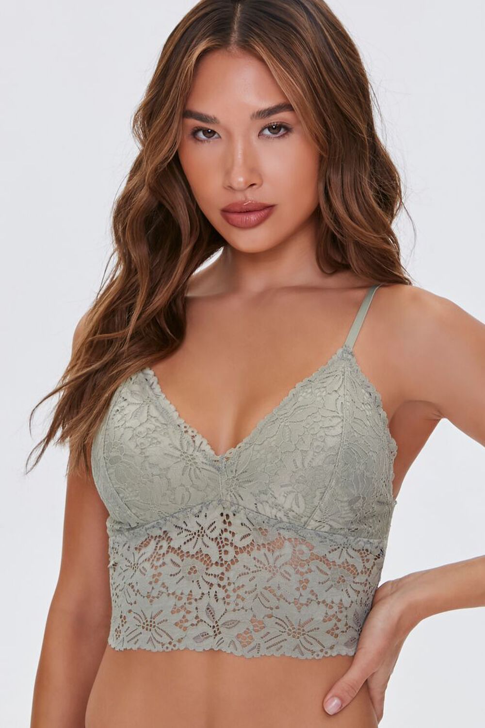 CYPRESS  Floral Lace Lounge Cami, image 1