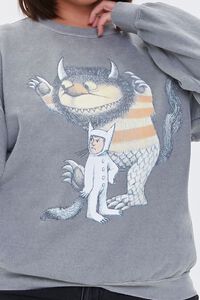 Plus Size Where the Wild Things Are Pullover, image 5