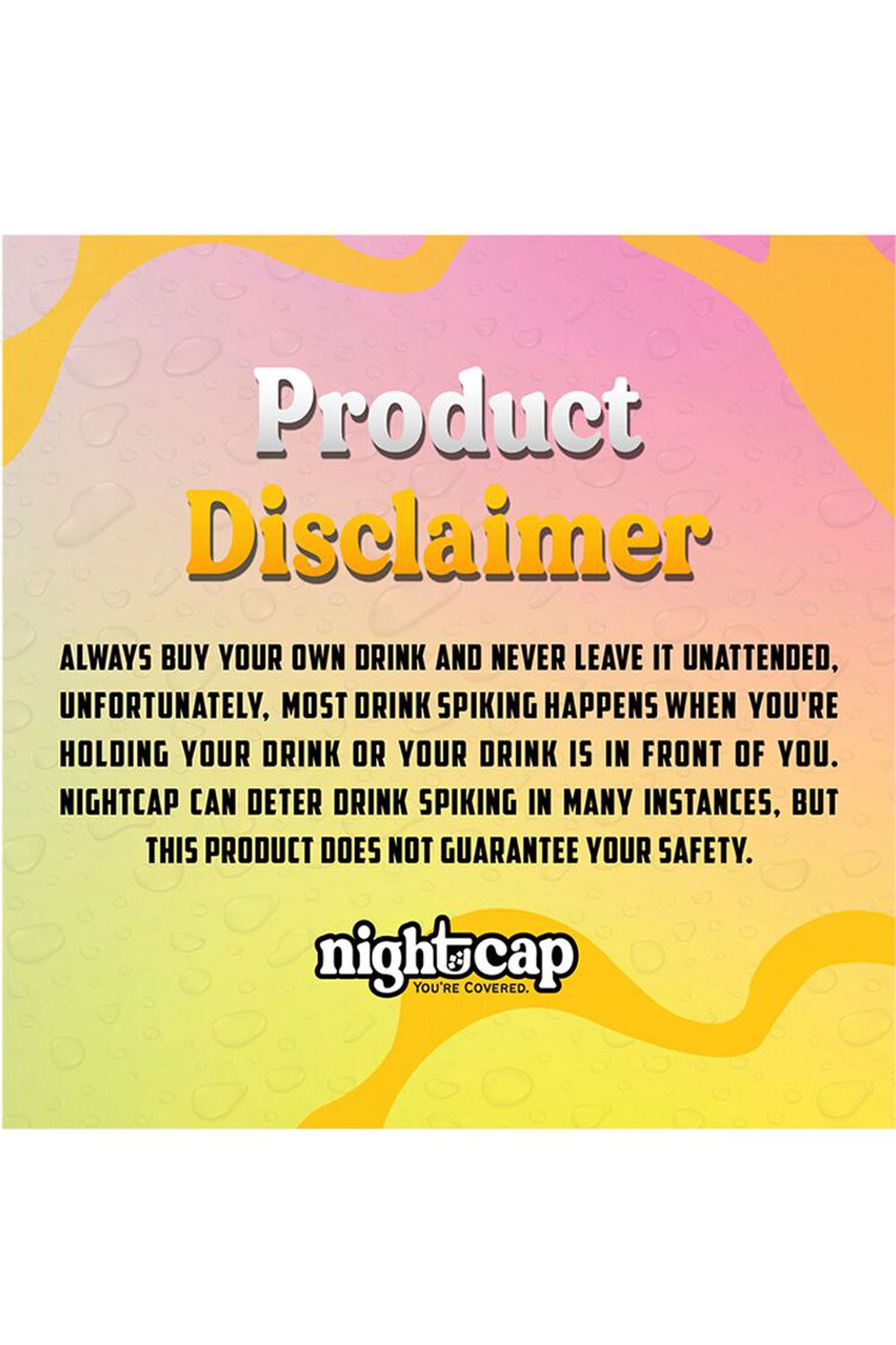 Nightcap Drink Spiking Prevention Scrunchie – SafetyKeys Toronto