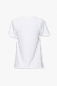 WHITE Knotted Self-Tie Tee, image 3