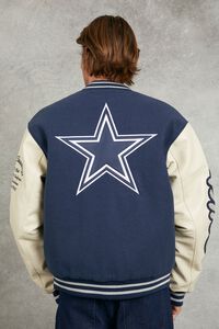 BLUE/MULTI Dallas Cowboys Varsity Letterman Jacket, image 4