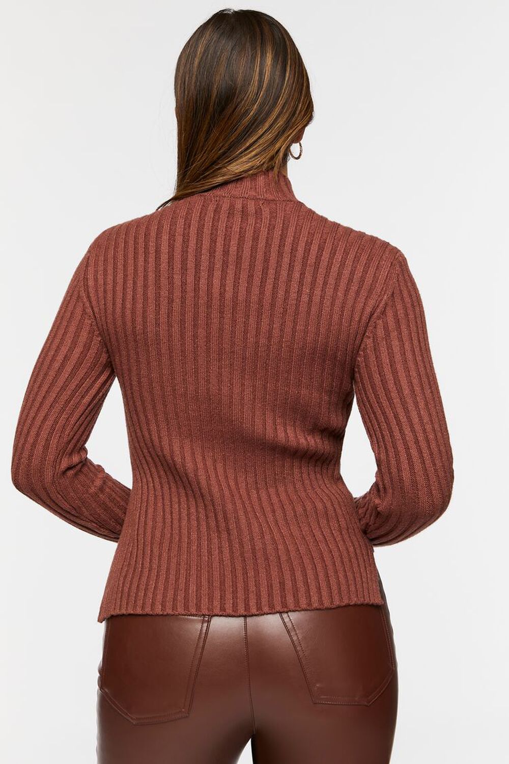 Asymmetrical-Hem Sweater Top, image 3