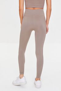 TAUPE Active Seamless High-Rise Leggings, image 4