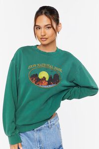 Embroidered Zion Graphic Pullover, image 6
