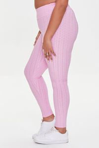 PINK Plus Size Active Ruched-Bum Leggings, image 3
