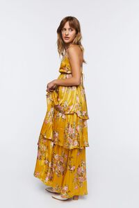 YELLOW/MULTI Floral Jacquard Maxi Dress, image 2