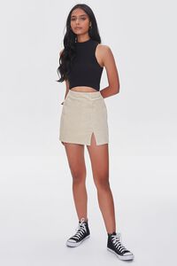 CREAM Corduroy Mini Skirt, image 5
