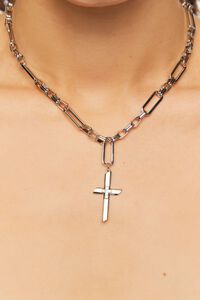 Upcycled Cross Necklace, image 1