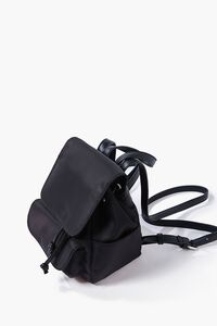 Drawstring Flap-Top Backpack, image 2