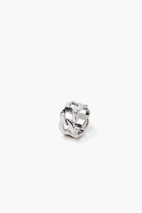 SILVER Chunky Curb Chain Ring, image 2